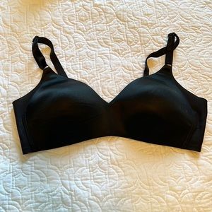 38C Black No Wire Bra